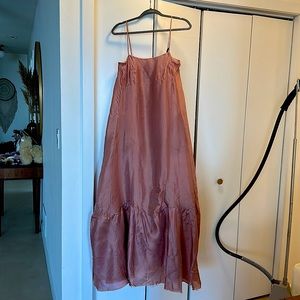 Erika Cavallini blush organza gown